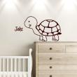 Wall decals Names - Turtle Wall decal Customizable Names - ambiance-sticker.com