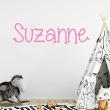 Wall decal Personalized - Wall sticker customisable name vintage 1950’s - ambiance-sticker.com