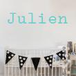 Wall decal Personalized - Wall decal customizable name Classic absolute - ambiance-sticker.com