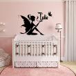 Wall sticker Names - Delighted fairy wall sticker Customizable Names - ambiance-sticker.com