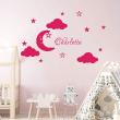Wall sticker Names - Wall sticker The nice moon Customizable Names - ambiance-sticker.com