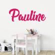 Wall decal Personalized - Wall decal customizable name manuscript endearing - ambiance-sticker.com