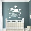 Wall sticker Names - Wall sticker teddy and baby customizable names - ambiance-sticker.com