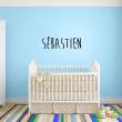Wall decal Personalized - Wall decal customizable name school pleasant - ambiance-sticker.com