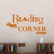 Wall decals with quotes - Wall decal Reading corner - ambiance-sticker.com