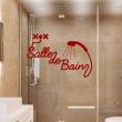 Wall decal  Salle de bain - ambiance-sticker.com