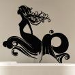 Bathroom wall decals - Wall decal bathroom The Mermaid Goddess - ambiance-sticker.com
