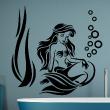 Bathroom wall decals - Wall decal bathroom A siren in his thoughts - ambiance-sticker.com