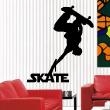 Figures wall decals - Wall decal Jumps of a player skate - ambiance-sticker.com