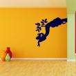 Animals wall decals - Snake on a tree Wall decal - ambiance-sticker.com