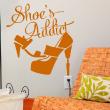 Wall decals design - Wall decal Shoe's addict - ambiance-sticker.com