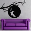 Figures wall decals - Wall decal Silhouette child on a swing. - ambiance-sticker.com