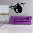 Figures wall decals - Wall decal Silhouette child on a swing. - ambiance-sticker.com