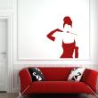 Figures wall decals - Wall decal Silhouette elegant woman - ambiance-sticker.com