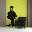 Figures wall decals - Wall decal Geisha Silhouette - ambiance-sticker.com