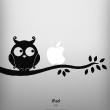PC and MAC Laptop Skins - Skin Silhouette owl - ambiance-sticker.com