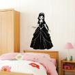 Figures wall decals - Wall decal Silhouette young princess - ambiance-sticker.com
