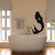 Bathroom wall decals - Wall decal Silhouette siren - ambiance-sticker.com