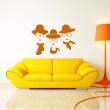 Figures wall decals - Wall decal Faceless women silhouettes - ambiance-sticker.com