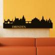 City wall decals - Wall decal City of Dresden - ambiance-sticker.com