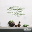 Wall decals for the kitchen - Wall decal Sleep in the Kitchen - ambiance-sticker.com