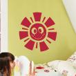 Wall decals design - Wall decal Smiling Sun - ambiance-sticker.com