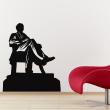 London wall decals - Wall Statue of Charles Darwin - ambiance-sticker.com