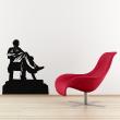 London wall decals - Wall Statue of Charles Darwin - ambiance-sticker.com