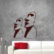 Wall decals design - Wall decal Easter Island Statues - ambiance-sticker.com