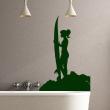 Wall decals design - Wall decal surf Silhouette - ambiance-sticker.com