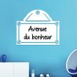 Wall decals whiteboards - Wall decal Street Sign - ambiance-sticker.com