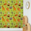 Wall decal children's room  tapestry Wall stickers children's room  tapestry african animals - ambiance-sticker.com