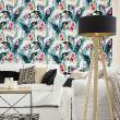 wall decal tropical tapestry - Wall decal tropical tapestry Camiri - ambiance-sticker.com