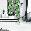 wall decal tropical tapestry - Wall stickers tropical tapestry Campinas - ambiance-sticker.com