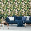wall decal tropical tapestry - Wall decal tropical tapestry Curitiba - ambiance-sticker.com