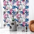 wall decal tropical tapestry - Wall decal tropical tapestry Jimenez - ambiance-sticker.com