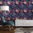 wall decal tropical tapestry - Wall stickers tropical tapestry Managua - ambiance-sticker.com