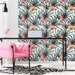 wall decal tropical tapestry - Wall decal tropical tapestry Niteroi - ambiance-sticker.com