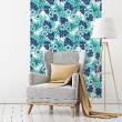 wall decal tropical tapestry - Wall decal tropical tapestry Tacuarembo - ambiance-sticker.com