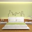 Wall decals design - Wall decal sticker the city - ambiance-sticker.com