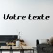 Wall decal Personalized -Wall sticker customisable text Classic Exciting - ambiance-sticker.com