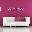 Wall decal Personalized -Wall sticker customisable text Children pretty - ambiance-sticker.com