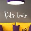 Wall decal Personalized -Wall sticker customisable text Children heavenly - ambiance-sticker.com