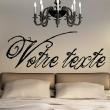Wall decal Personalized Text  Deco calligraphy - ambiance-sticker.com