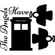 PC and MAC Laptop Skins - Skin The angels have police box - ambiance-sticker.com