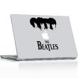 PC and MAC Laptop Skins - Skin The Beatles, silhouettes - ambiance-sticker.com
