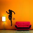 Sports and football  wall decals - Wall decal Shoot by a scorer - ambiance-sticker.com