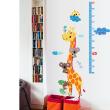 Wall decals for kids - Giraffe and koalas kidmeter wall decal - ambiance-sticker.com