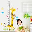 Wall decals for kids - Wall decal kidmeter giraffe and monkey - ambiance-sticker.com