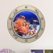 Wall decals landscape - Wall decal Clown-fishes - ambiance-sticker.com